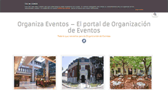 Desktop Screenshot of organiza-eventos.com